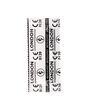 20 Stk. London Regulær neutral kondom 52mm